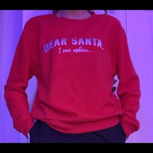 Long sleeve Christmas crewneck